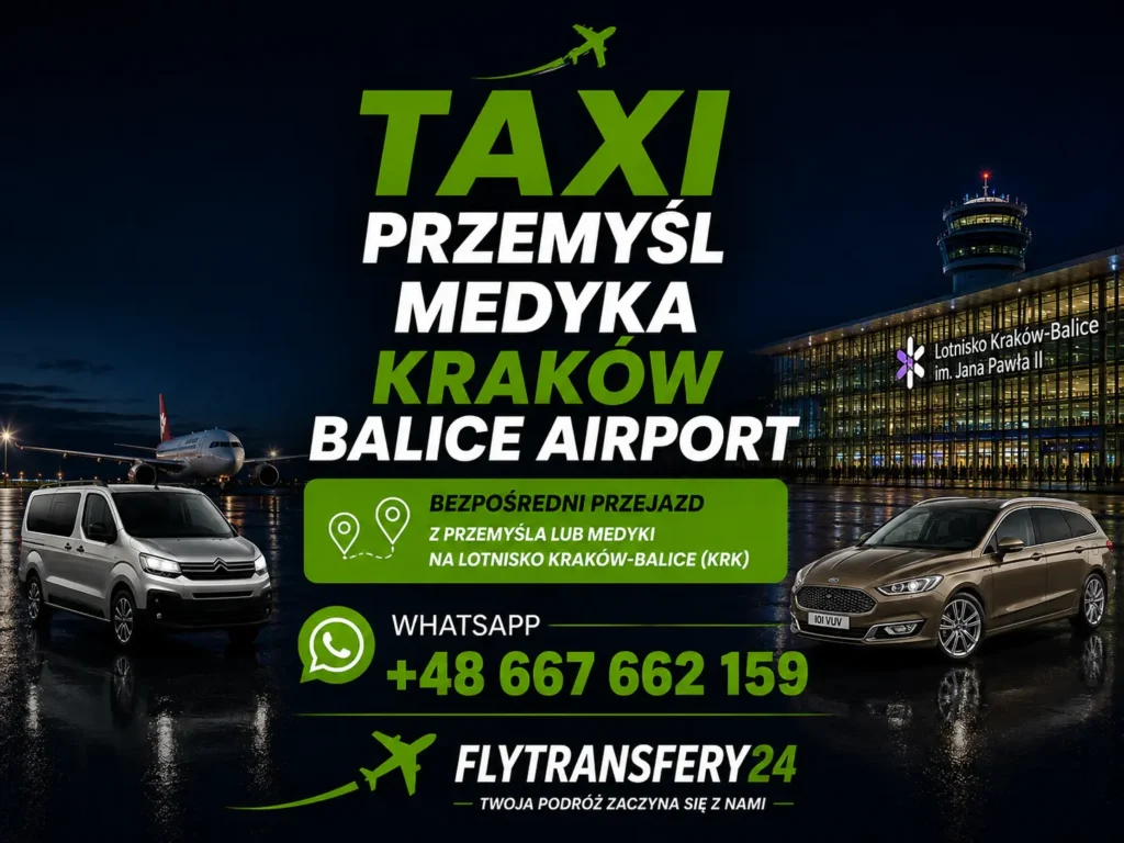 Taxi Transfer Kraków Airport Balice Medyka Przemyśl