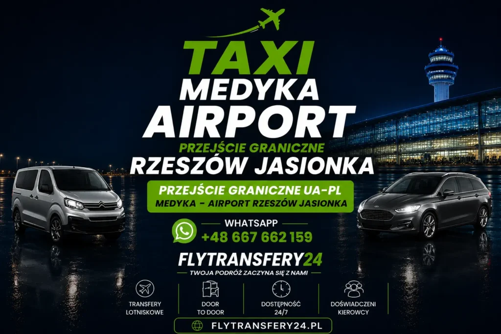 Taxi Przemyśl 24h Transfer - Rzeszów Airport Jasionka