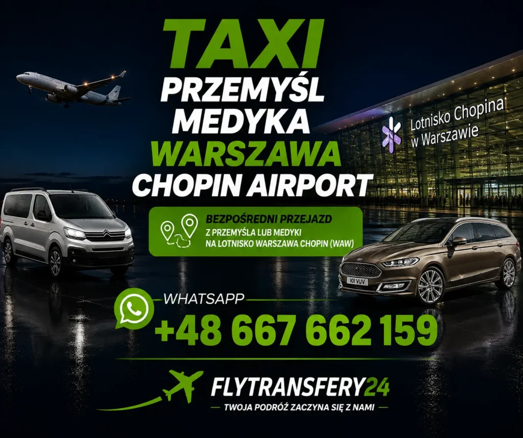 Taxi Medyka 24h Airport Warszawa Chopin